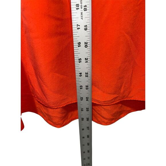 Joie Silk Women's Blouse Size XS Sleeveless Aruna Top Split V-Neck High Low Hem - Picture 6 of 7